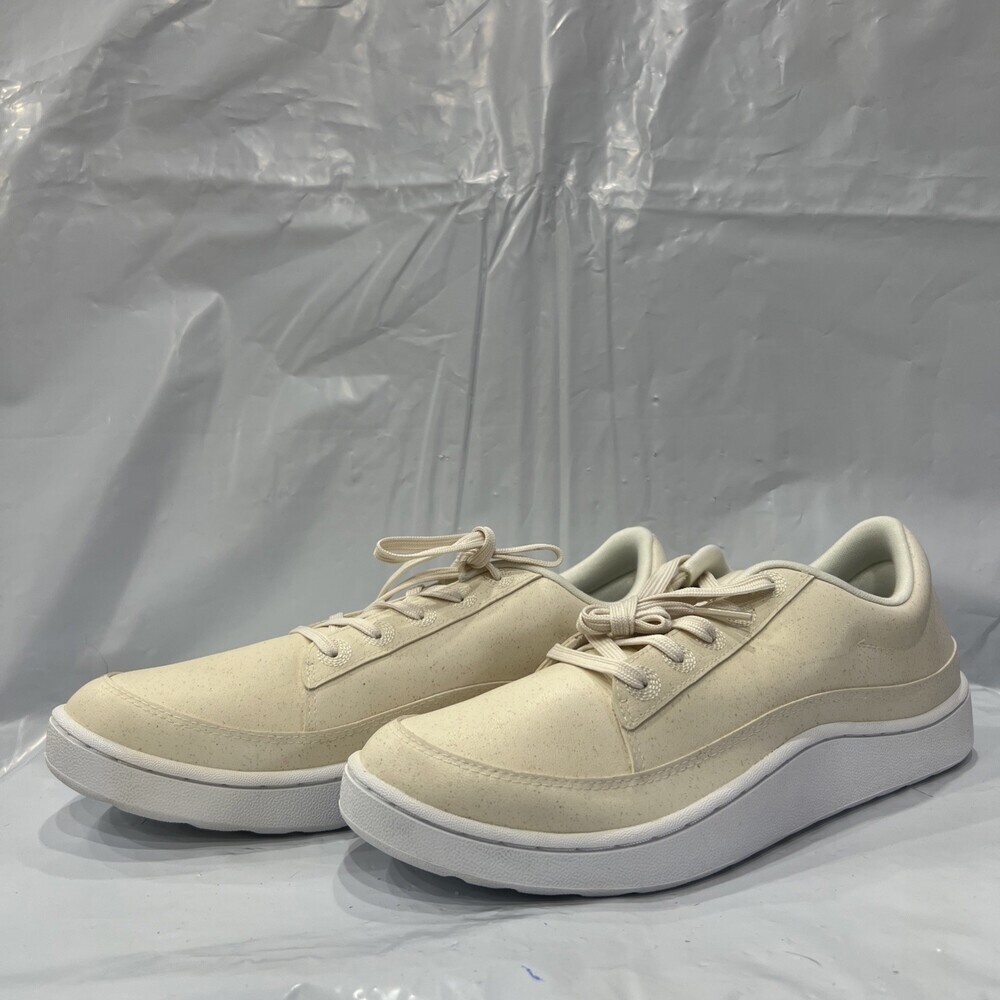 Allbirds Plant Pacer Sneakers Women's US 10 Beige White Lifestyle Shoes EBS1573